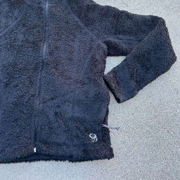 Mountain Hard Wear Cozy Black Fleece Jacket Women Size Small Made in the USA - Picture 2 of 13